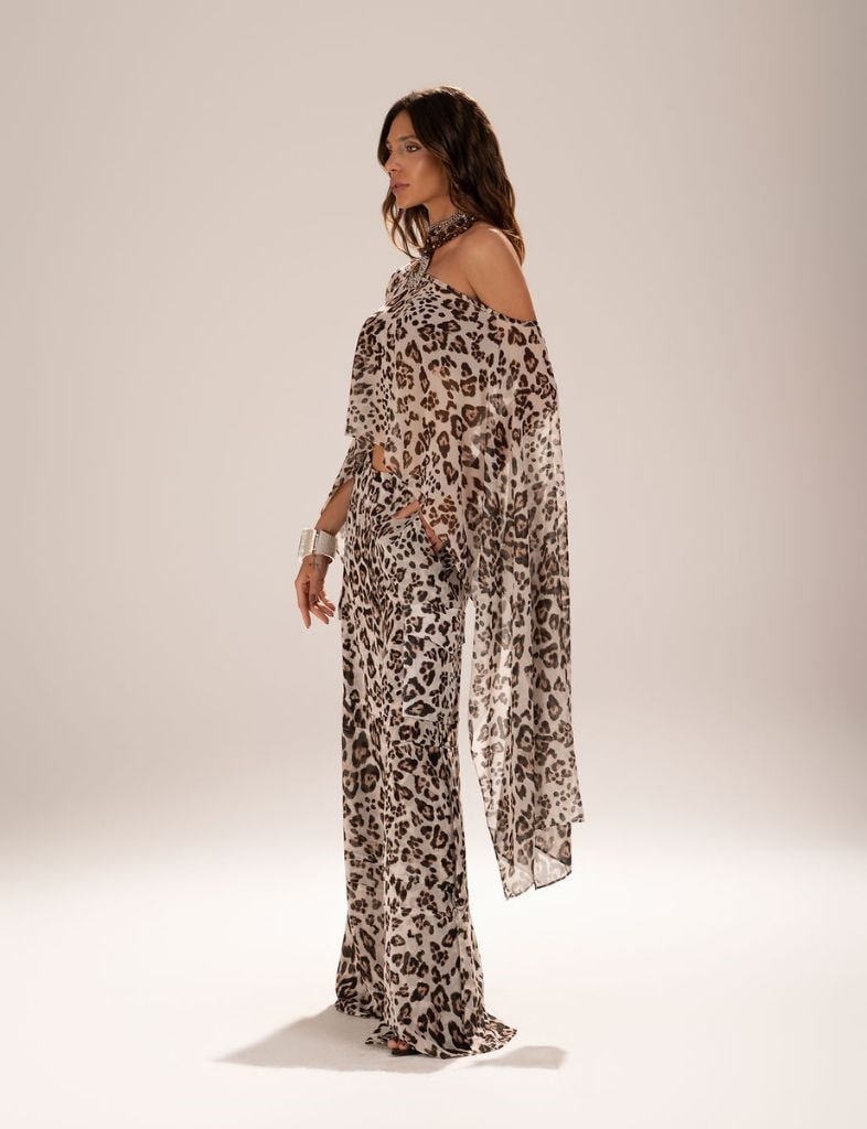 Cropped Samia Animal Print