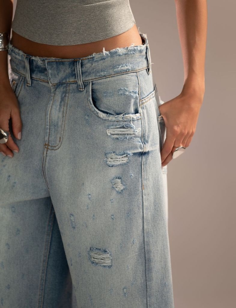 Calça Jeans Capri