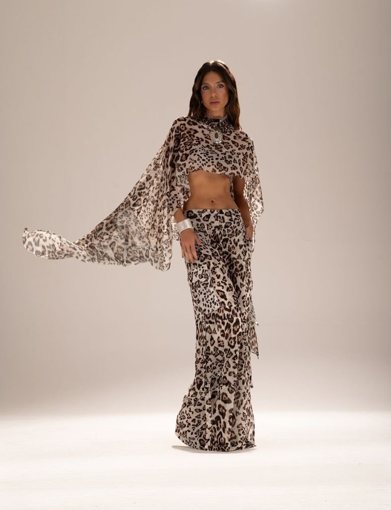 Cropped Samia Animal Print